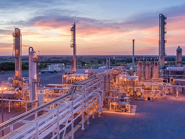 Refinery Tanks and Pipelines Twighlight on refinery tanks and pipelines